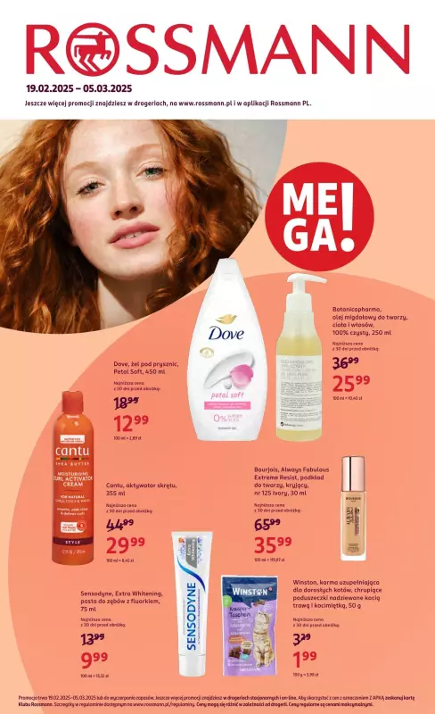 Rossmann - gazetka promocyjna Gazetka od środy 19.02 do środy 05.03