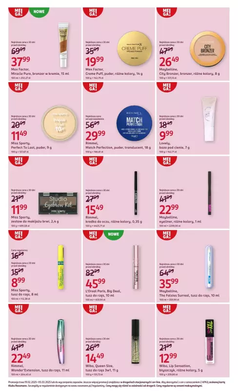 Rossmann - gazetka promocyjna Gazetka od środy 19.02 do środy 05.03 - strona 5