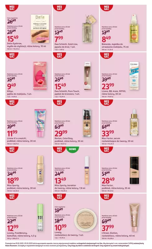 Rossmann - gazetka promocyjna Gazetka od środy 19.02 do środy 05.03 - strona 3