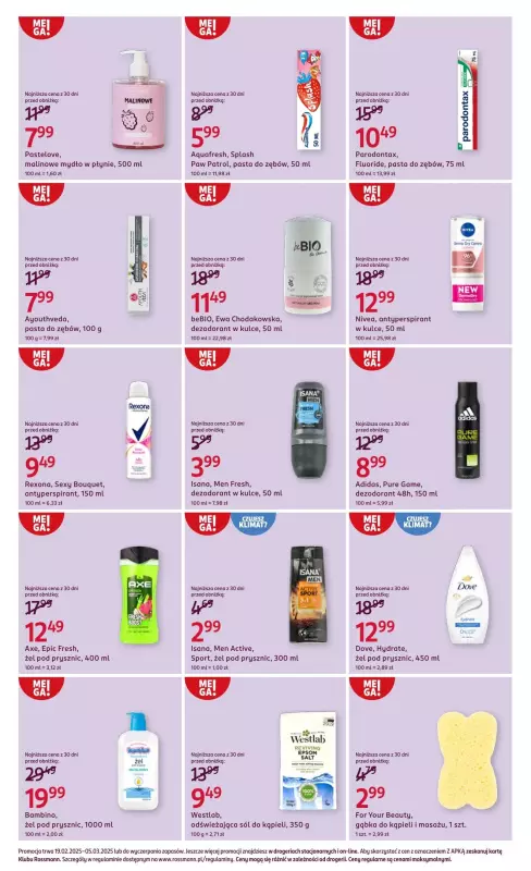 Rossmann - gazetka promocyjna Gazetka od środy 19.02 do środy 05.03 - strona 8