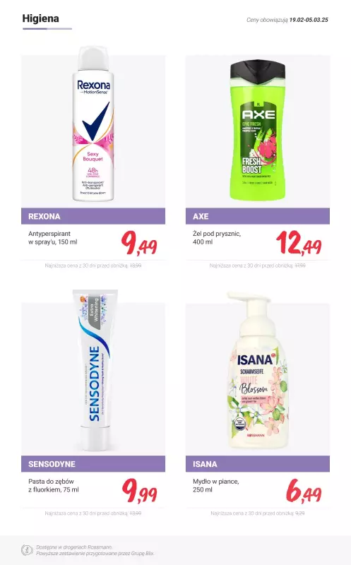 Rossmann - gazetka promocyjna MEGA promocje z nowej gazetki od środy 19.02  - strona 4