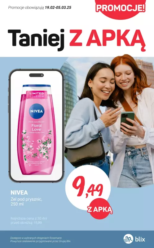 Rossmann - gazetka promocyjna Taniej z APKĄ od wtorku 25.02 