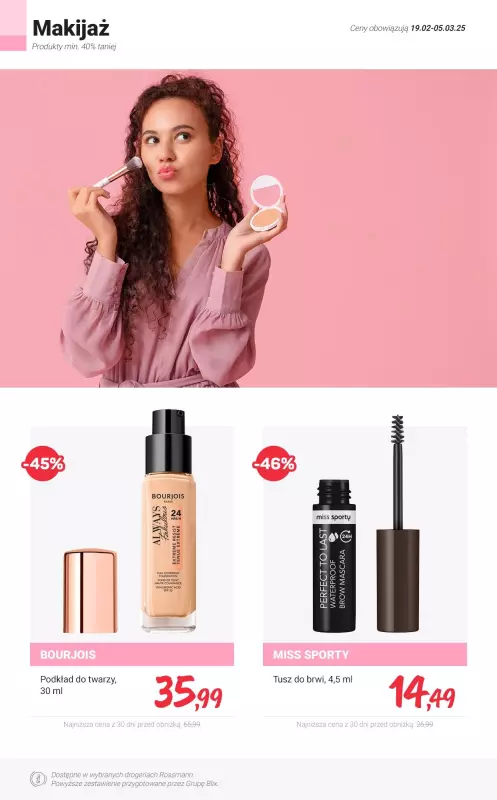 Rossmann - gazetka promocyjna Produkty min. 40% taniej od soboty 01.03 do środy 05.03 - strona 5