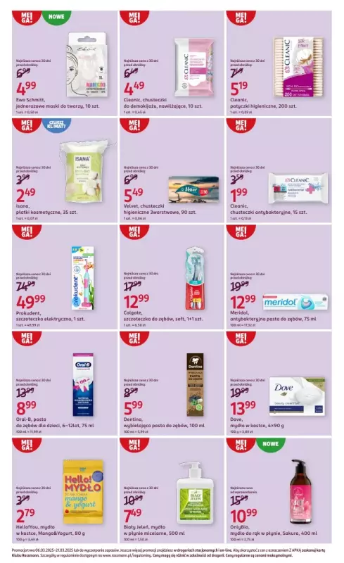 Rossmann - gazetka promocyjna Gazetka od czwartku 06.03 do piątku 21.03 - strona 4