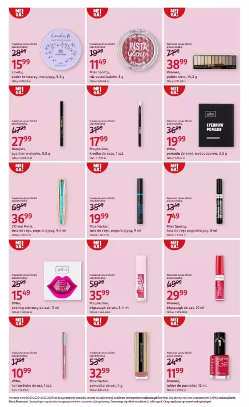 Rossmann - gazetka promocyjna Gazetka od czwartku 06.03 do piątku 21.03 - strona 7