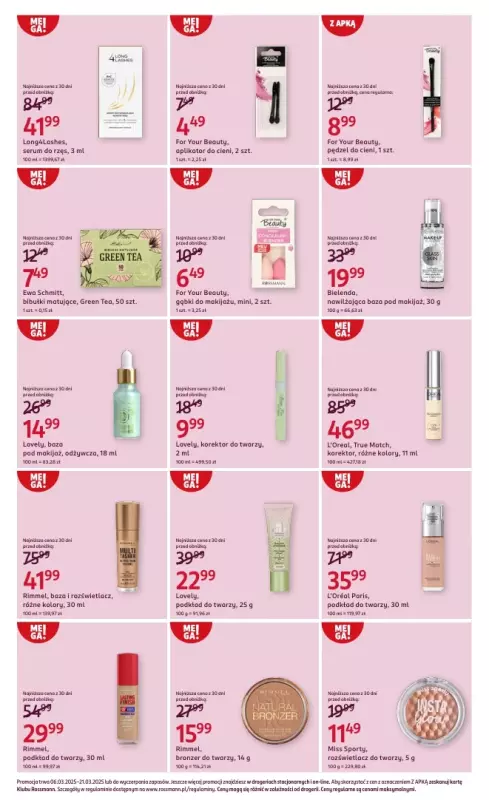 Rossmann - gazetka promocyjna Gazetka od czwartku 06.03 do piątku 21.03 - strona 6