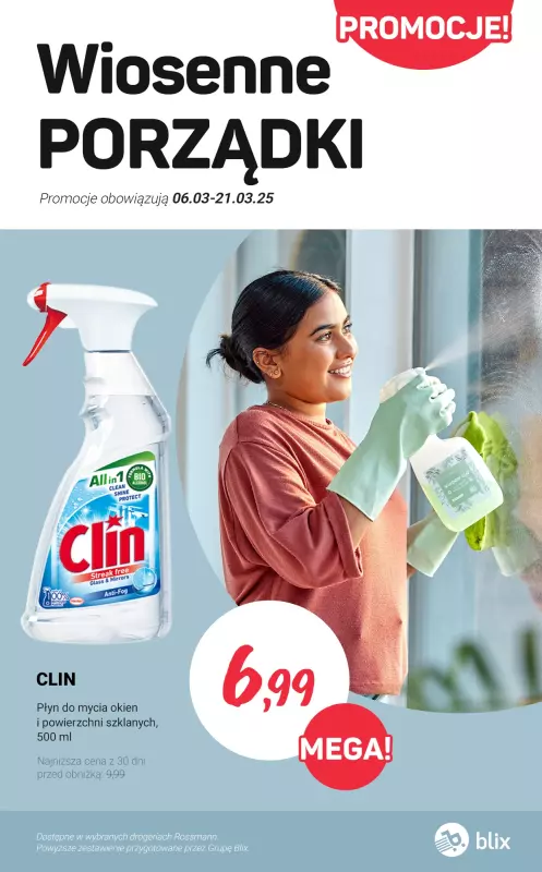 Rossmann - gazetka promocyjna Wiosenne porządki PROMOCJE!  