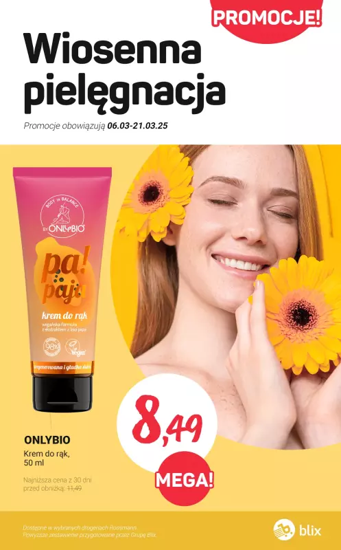 Rossmann - gazetka promocyjna Wiosenna pielęgnacja - PROMOCJE  