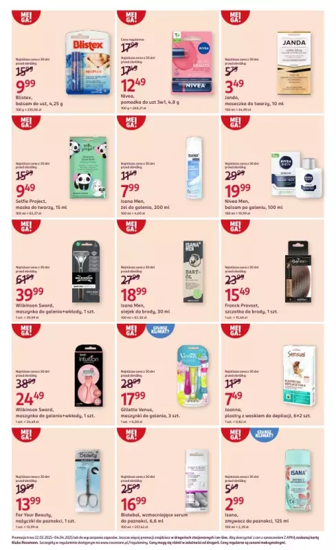 Rossmann - gazetka promocyjna Gazetka od soboty 22.03 do piątku 04.04 - strona 11