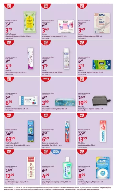 Rossmann - gazetka promocyjna Gazetka od soboty 22.03 do piątku 04.04 - strona 4