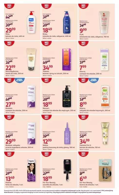 Rossmann - gazetka promocyjna Gazetka od soboty 22.03 do piątku 04.04 - strona 12