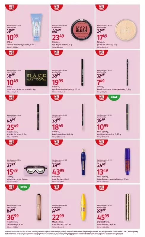 Rossmann - gazetka promocyjna Gazetka od soboty 22.03 do piątku 04.04 - strona 8