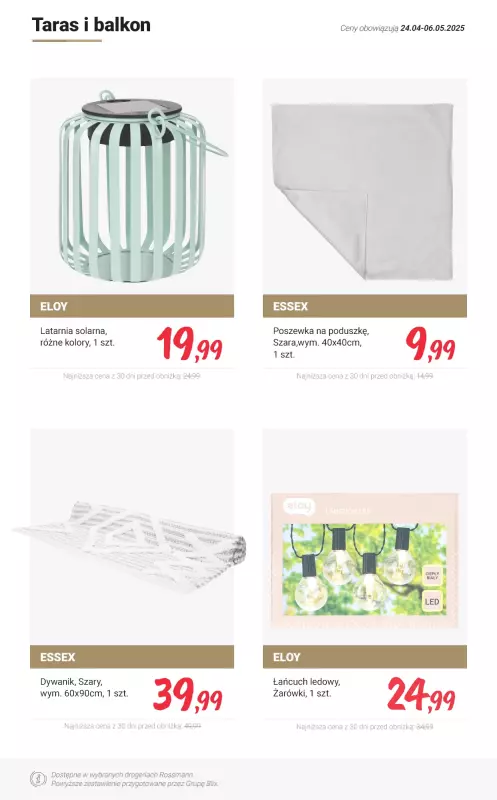Rossmann - gazetka promocyjna Wiosenne akcesoria PROMOCJE od piątku 25.04  - strona 5