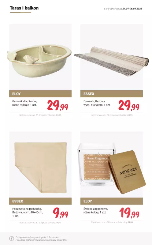 Rossmann - gazetka promocyjna Wiosenne akcesoria PROMOCJE od piątku 25.04  - strona 4