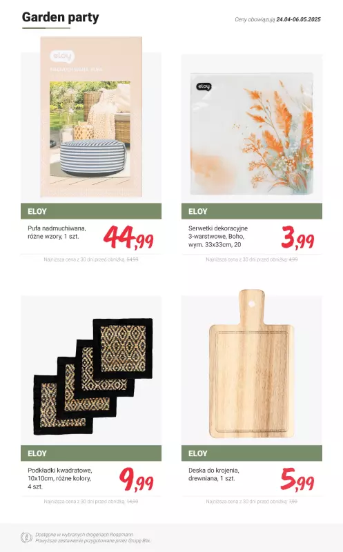 Rossmann - gazetka promocyjna Wiosenne akcesoria PROMOCJE od piątku 25.04  - strona 9