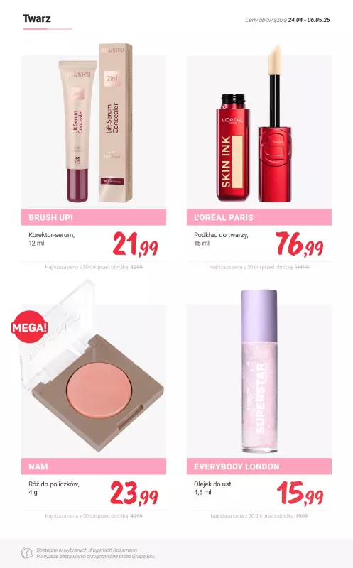Rossmann - gazetka promocyjna Nowości na PROMOCJI   - strona 3