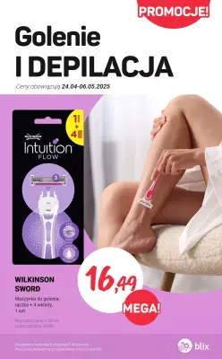Rossmann - gazetka promocyjna Golenie i depilacja PROMOCJE od soboty 03.05 do wtorku 06.05