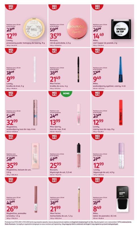 Rossmann - gazetka promocyjna Gazetka od środy 07.05 do wtorku 27.05 - strona 7