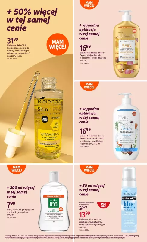 Rossmann - gazetka promocyjna Gazetka od środy 07.05 do wtorku 27.05 - strona 25