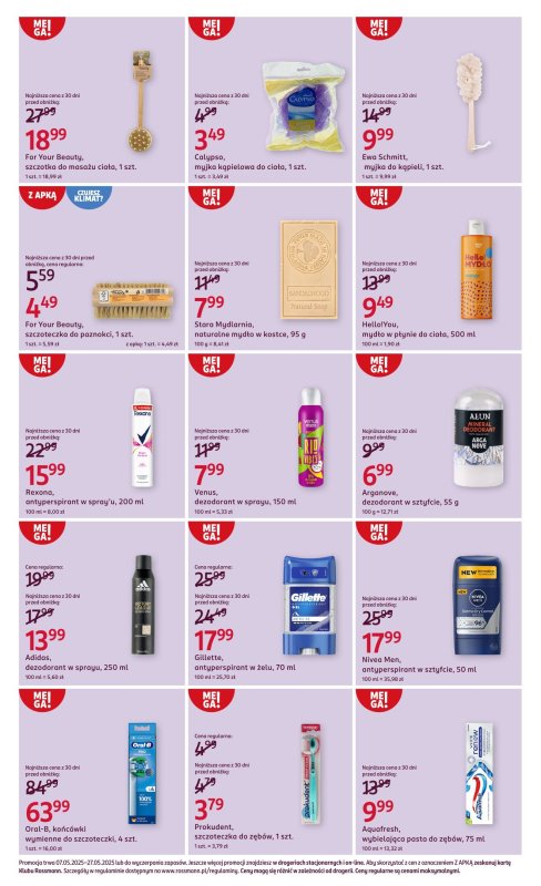 Rossmann - gazetka promocyjna Gazetka od środy 07.05 do wtorku 27.05 - strona 9