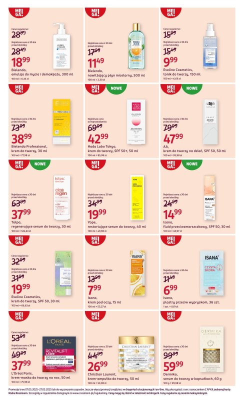 Rossmann - gazetka promocyjna Gazetka od środy 07.05 do wtorku 27.05 - strona 3