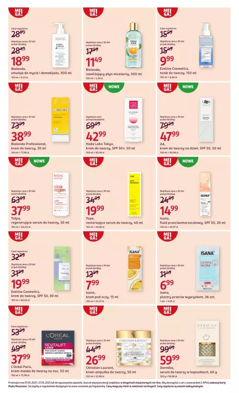Rossmann - gazetka promocyjna Gazetka od środy 07.05 do wtorku 27.05 - strona 3