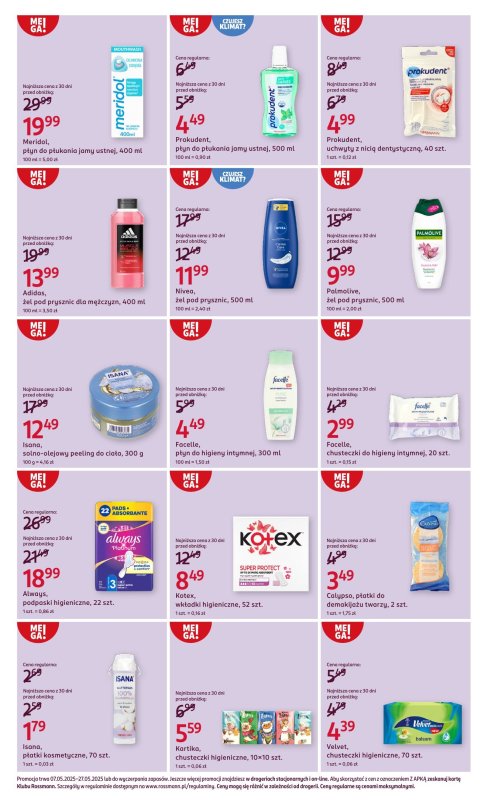 Rossmann - gazetka promocyjna Gazetka od środy 07.05 do wtorku 27.05 - strona 10