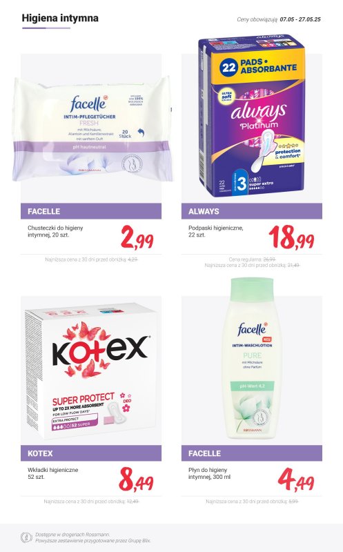 Rossmann - gazetka promocyjna MEGA promocje z nowej gazetki od środy 07.05 do wtorku 27.05 - strona 15