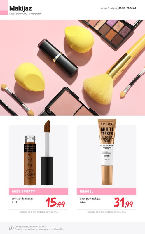 Rossmann - gazetka promocyjna MEGA promocje z nowej gazetki od środy 07.05 do wtorku 27.05 - strona 2
