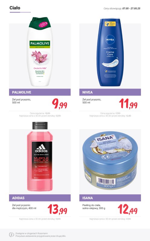 Rossmann - gazetka promocyjna MEGA promocje z nowej gazetki od środy 07.05 do wtorku 27.05 - strona 14