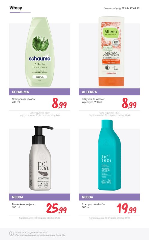 Rossmann - gazetka promocyjna MEGA promocje z nowej gazetki od środy 07.05 do wtorku 27.05 - strona 12