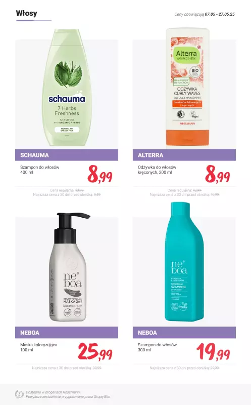 Rossmann - gazetka promocyjna MEGA promocje z nowej gazetki od środy 07.05 do wtorku 27.05 - strona 12