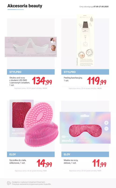 Rossmann - gazetka promocyjna Prezenty na Dzień Mamy PROMOCJE od piątku 09.05 do wtorku 27.05 - strona 7