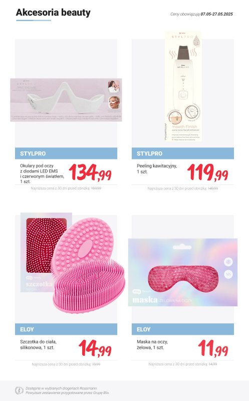Rossmann - gazetka promocyjna Prezenty na Dzień Mamy PROMOCJE od piątku 09.05 do wtorku 27.05 - strona 7