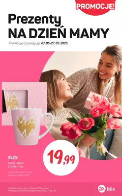 Rossmann - gazetka promocyjna Prezenty na Dzień Mamy PROMOCJE od piątku 09.05 do wtorku 27.05