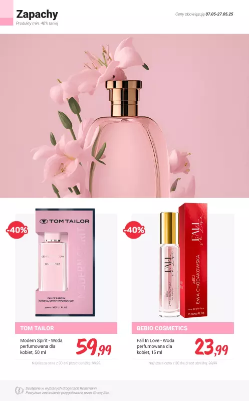 Rossmann - gazetka promocyjna Produkty min. 40% taniej od niedzieli 11.05 do wtorku 27.05 - strona 10