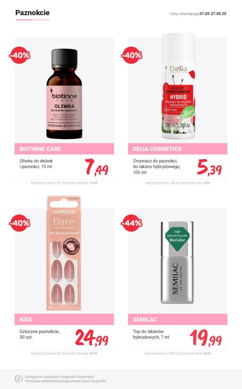 Rossmann - gazetka promocyjna Produkty min. 40% taniej od niedzieli 11.05 do wtorku 27.05 - strona 9