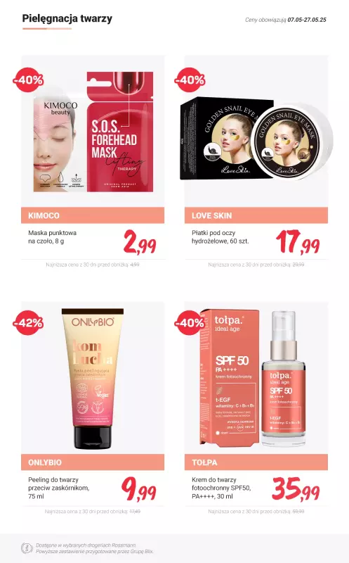 Rossmann - gazetka promocyjna Produkty min. 40% taniej od niedzieli 11.05 do wtorku 27.05 - strona 4