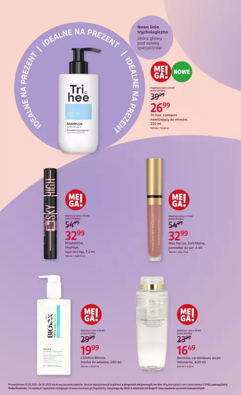 Rossmann - gazetka promocyjna Idealne na prezent dla mamy! od czwartku 15.05 do poniedziałku 26.05 - strona 4