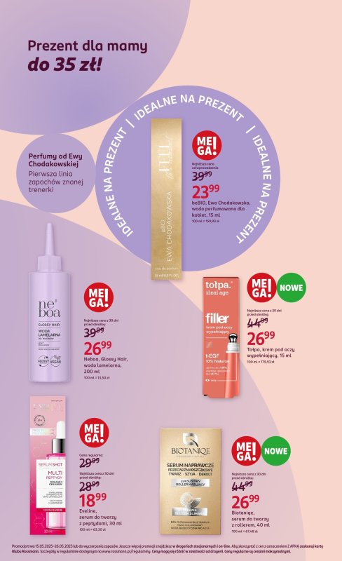 Rossmann - gazetka promocyjna Idealne na prezent dla mamy! od czwartku 15.05 do poniedziałku 26.05 - strona 3