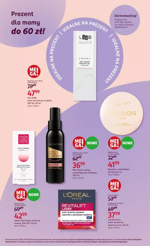 Rossmann - gazetka promocyjna Idealne na prezent dla mamy! od czwartku 15.05 do poniedziałku 26.05 - strona 6