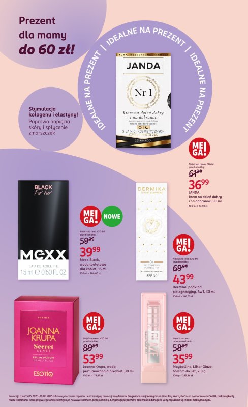 Rossmann - gazetka promocyjna Idealne na prezent dla mamy! od czwartku 15.05 do poniedziałku 26.05 - strona 8