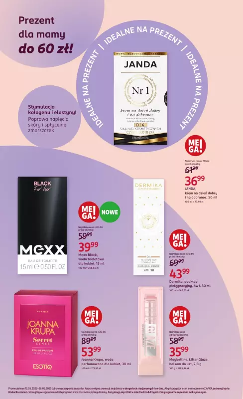 Rossmann - gazetka promocyjna Idealne na prezent dla mamy! od czwartku 15.05 do poniedziałku 26.05 - strona 8