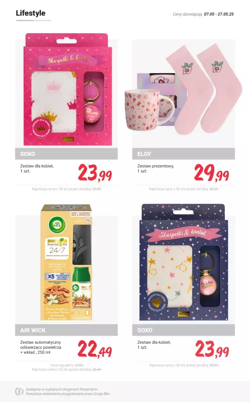 Rossmann - gazetka promocyjna Zestawy prezentowe - PROMOCJE! od czwartku 22.05 do wtorku 27.05 - strona 14