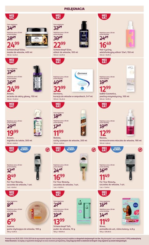 Rossmann - gazetka promocyjna Gazetka od środy 28.05 do piątku 13.06 - strona 7