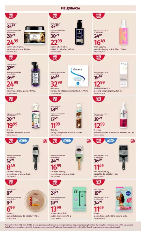 Rossmann - gazetka promocyjna Gazetka od środy 28.05 do piątku 13.06 - strona 7