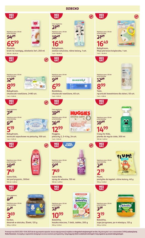 Rossmann - gazetka promocyjna Gazetka od środy 28.05 do piątku 13.06 - strona 13