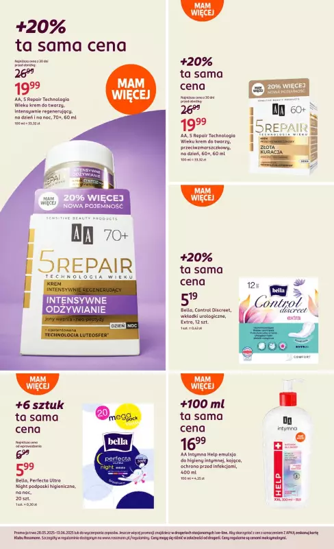 Rossmann - gazetka promocyjna Gazetka od środy 28.05 do piątku 13.06 - strona 22