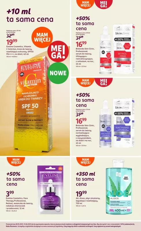Rossmann - gazetka promocyjna Gazetka od środy 28.05 do piątku 13.06 - strona 21