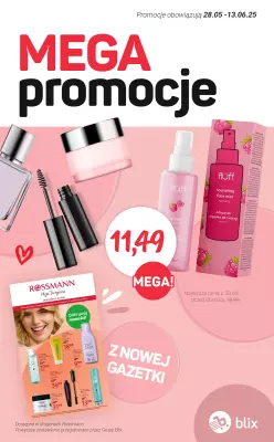 Rossmann - gazetka promocyjna MEGA promocje z nowej gazetki od środy 28.05 do piątku 13.06